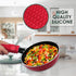 Two Purple Heavy-Duty Premium Kitchen Hot Pan Trivets | 4-in-1 Multipurpose Silicone Pot Holders-Coaster | Free Funnel, Non-Slip, High-Density, Ho...