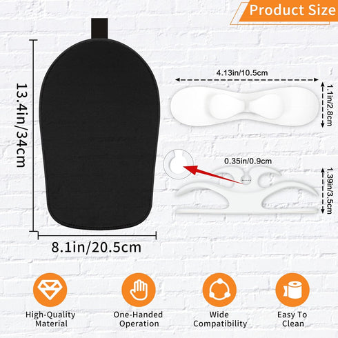 Mixer Slider Mat for Kitchenaid Stand Mixer Slider Mat with Bendable Cord Organizer for KitchenAid 4.5-5 Qt Appliances Air Fryer Slider Mat (4.5-5...