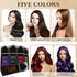 Nova Hair Dye Shampoo, Nova Hair Instant Dye Shampoo, Gray Coverage Hair Color Shampoo for Gray Hair Shampoo for Women and Men (Black)...