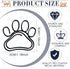 50 Pcs Paw Paper Clips Mini Cute Dog Shape Paper Clips Dog Lover Gifts Cat Paw Paper Clips Fun Paperclips Animal Bookmark for Work School Kids Stu...