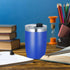 VEGOND Stainless Steel 12 oz Tumblers bulk Vacuum Insulated Double Wall Travel Tumbler with Lid and Straw Reusable Tumbler, Royal Blue 1 Pack...