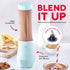 Dash Mighty Mini 10 oz Compact Personal Bottle Blender with Travel Lid, Aqua...