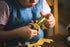 Fiskars Children's Animal Scissors with Bee Motif, From 4 years, length: 13 cm, For right and left handers, Stainless steel blade/plastic handles,...