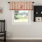 VHC Brands Sawyer Mill Chicken Pleated Curtain Valance, Red, 20x72...