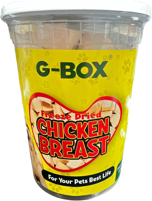 Freeze-Dried Raw Chicken Breast for Cats & Dogs(5 OZ), Delicious and Healthy Freeze-Dried Chicken Breast- Made in The USA - Perfect for Dog and Ca...