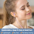 Sport Headphones Wired Over Ear in-Ear Earbuds for Kids Women Small Ears Comfortable, Earhook Earphones for Running Gym Workout, Wrap Around Ear B...
