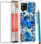 for REVVL 6X Pro 5G Case/REVVL 6 Pro 5G Phone Case,with Screen Protector,Glitter Bling Liquid Cute Soft TPU Slim Girls Women Shockproof Protective...
