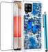 for REVVL 6X Pro 5G Case/REVVL 6 Pro 5G Phone Case,with Screen Protector,Glitter Bling Liquid Cute Soft TPU Slim Girls Women Shockproof Protective...