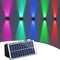 Solar Lights Fence (RGB Solar Outdoor Lights (1pcs))...