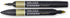 Winsor & Newton Promarker Metallic, Set of 2, Gold...