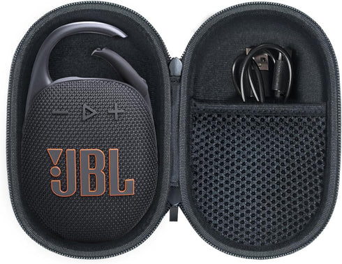 Case for JBL Clip 5 Portable Bluetooth Speaker, Cover for JBL Clip 5 Speaker, Waterproof and Dustproof Feature, for home, outdoor and travel(Black...