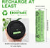 Rechargeable AA Batteries for Solar Lights 600mAh Double AA Battery 1.2V AA Rechargeable Batteries Solar Battery Batteries AA Size Garden Lights, ...