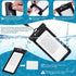Waterproof Phone Pouch Fanny Pack, Cruise Essentials 4-Piece Set, Waterproof Bag for Beach Vacation Kayak Cruise Accessories,Waterproof Phone Case...