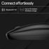 HP 240 Bluetooth® Mouse, Lock On with Bluetooth® 5.1 Wireless connectivity, Super Accurate Tracking at 1600 DPI, Sleek ambidextrous Design with Th...