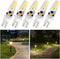 PYJR T10 Wedge Base Led Bulbs 12v Low Voltage Landscape, Ac/Dc 12V, 2W 200Lm, 3000K Warm White, for Landscape Pathway Lighting, Deck Stair, Step, ...