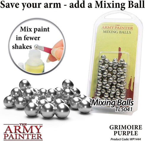 The Army Painter Grimoire Purple Warpaint - Acrylic Non-Toxic Heavily Pigmented Water Based Paint for Tabletop Roleplaying, Boardgames, and Wargam...