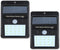 Nature Power 24201 20-LED Solar Powered Motion Activated Wall Light, 2pack, 2 Piece , Black...