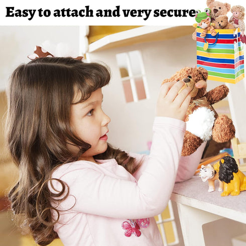 360 Pcs Large Plastic Safety Eyes and Noses 12-30mm Assorted Sizes with Washers for Crochet Big Stuffed Animals Needle Felting Crafts Dolls DIY, B...