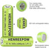 Henreepow Ni-MH AA Rechargeable Batteries, Double A High Capacity 1.2V Pre-Charged for Garden Landscaping Outdoor Solar Lights, String Lights, Pat...