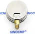 SINOCMP 40Mpa/0-400bar/0-6000PSI Economical Multi Purpose Double Scale Stainless Steel Glycerin Filled Hydraulic Pressure Gauge...