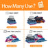 CLEARALIF Laundry Detergent Sheets, Orange, 64 Load, CLEARALIF Laundry Detergent Strips Eco Friendly & Hypoallergenic...