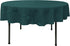 LA Linen Polyester Poplin Washable Round Tablecloth, Stain and Wrinkle Resistant Table Cover 72", Fabric Table Cloth for Dinning, Kitchen, Party, ...