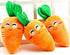 1Pc Orange Soft Puppy Pet Supplies Cute Carrot Plush Chew Squeaker Sound Squeaky Toys for Dog Cat Birthday Xmas Gifts Pet Supplies Puppy Toys...