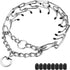 Prong Collar for Dogs, Dog Prong Collar, Pinch Collar for Dogs, Dog Training Collar, Large Medium and Small Dogs, Stainless Steel Adjustable with ...