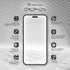 DROP ON Liquid Glass Screen Protector for up to 10 Devices - Wipe On Scratch and Crack Resistant Nano Protection for All Phones Tablets Smart Watc...