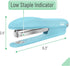 Mr. Pen- Staplers for Desk, 2 Pack with 200 Staples, 20 Sheet Capacity, Blue, Office Stapler, Desk Stapler, Stapler with Staples, Stapler Set...