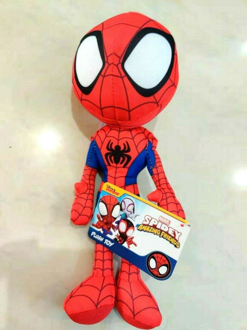 Spidey and His Amazing Friends Ghost Spider Miles Morales Plush Figure Marvel Toy Gift (Spiderman)...