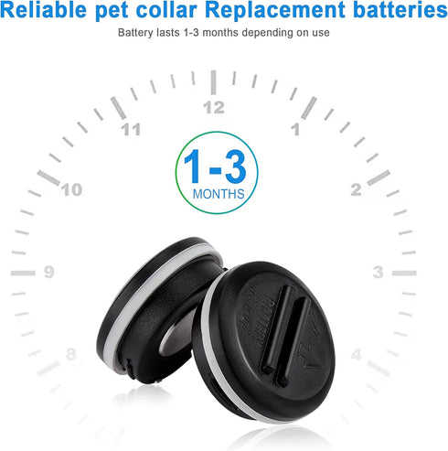 LP RFA-67 Pet Safe Collar Batteries for PIF-300 RF300 PIF-275-19 PRF-3004W PUL-250,Compatible with PetSafe RFA-67 6 Volt Replacement Battery...