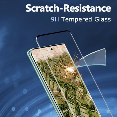 Screen Protector for Honor Magic 5 Lite, Tempered Glass Screen Protector, Anti Fingerprint, 9H Hardness, HD Clear, Tempered Glass Film, 2 Pack Scr...