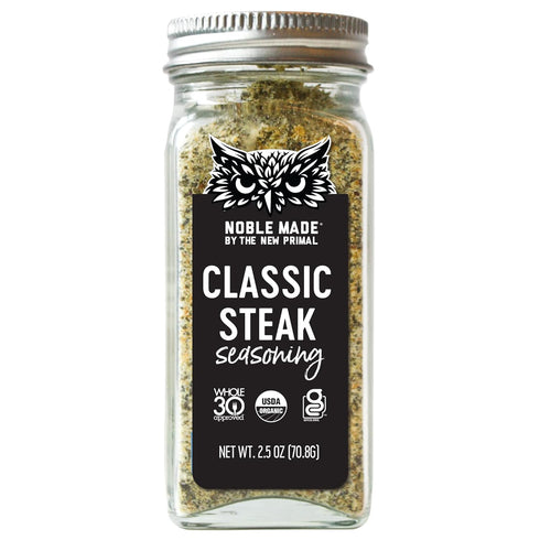 Noble Made Organic Classic Steak Seasoning, 2.5 oz...