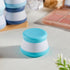 INSFIT Travel Containers for Toiletries, TSA Approved Silicone Cream Jars, Travel Size Containers with Lids, BPA Free Leakproof Travel Accessories...