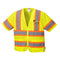 Portwest US383 Augusta Sleeved Hi Vis Reflective Safety Vest with Pockets ANSI Class 3 Yellow, 7X-Large...