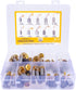 40Pcs 10 Sizes Electric Motor Carbon Brushes Replacement for Power Tool...