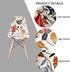 HAOYONG Waterproof Shell Chair Covers,Jacquard Dining Room Chair Slipcover Set of 2 Mid Century Modern Dining Chair Covers Stretchable Slipcovers ...