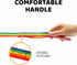 Downtown Pet Supply - Long Dog Leash - Dog Training Leash - Recall & Obedience Dog Training Tools - Nylon - 50 ft - Rainbow Dog Leash...