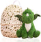 Dinosaur Stuffed Animal Toys,Dinosaur Plush Figure Toys Small Dino Pterosaur Plush Toys with Big Dinosaur Egg Cute Plush Doll Soft Stuffed Animal ...