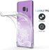 KIOMY Clear Case for Samsung Galaxy S9, Airbags Corners Shockproof Bumper Protective Cover Hybrid Design Hard PC Back + Flexible TPU Frame Lace Fl...