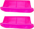 (2-Pack Baking Keto Bread Loaf Mold (Oven Safe) - Single-Serve, Reusable Rectangular Ice Cube (BPA-Free, Dishwasher Safe and Microwave Safe)...
