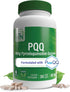 Health Thru Nutrition PQQ 40mg 30 Servings Pyrroloquinoline Quinone as PureQQ | Promotes Mitochondrial Biogenesis | Certified Vegan | Non-GMO Glut...