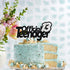 13 Official Teenager Black Silver Glitter Birthday Cake Topper 13th Birthday Party Decorations Supplies for Teens...