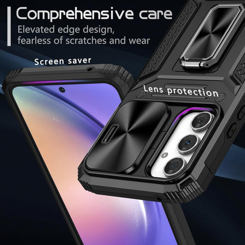 Galaxy A54 5G Case for Samsung Galaxy A54 5G Case with Kickstand Slide Camera Cover Military Grade Protection Shockproof Case for Galaxy A54 5G Ph...