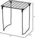 LockerMate Stac-A-Shelf Locker Shelf, Stackable Organizer, Extra Tall, Fits Standard Size School Lockers, Black...