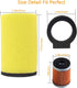 Podoy 1YW-14451-00-00 Air Oil Filter for compatible with Yamaha Timberwolf 250 Big Bear 350 Moto-4 250 350 Kodiak 400 Big Bear 350 Big Bear 4x4 19...