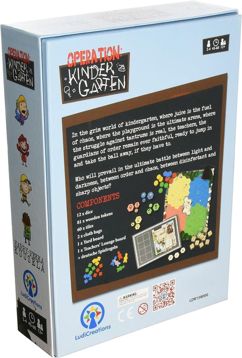 Operation Kindergarten Board Game...