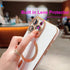 Case for iPhone 14 Pro Max Case Compatible with MagSafe Camera Protector Plating Gold Edge Soft TPU Shockproof Case for iPhone 14 Pro Max Case (6....