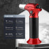 Butane Torch, Kitchen Torch Lighter, Cooking Refillable Torch with Adjustable Flame and Safety Lock for Desserts, BBQ, Kitchen (Butane Gas Not Inc...